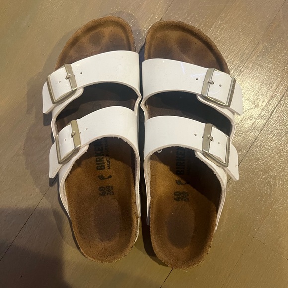 Birkenstock Shoes - Birkenstock Women's White Sandals
